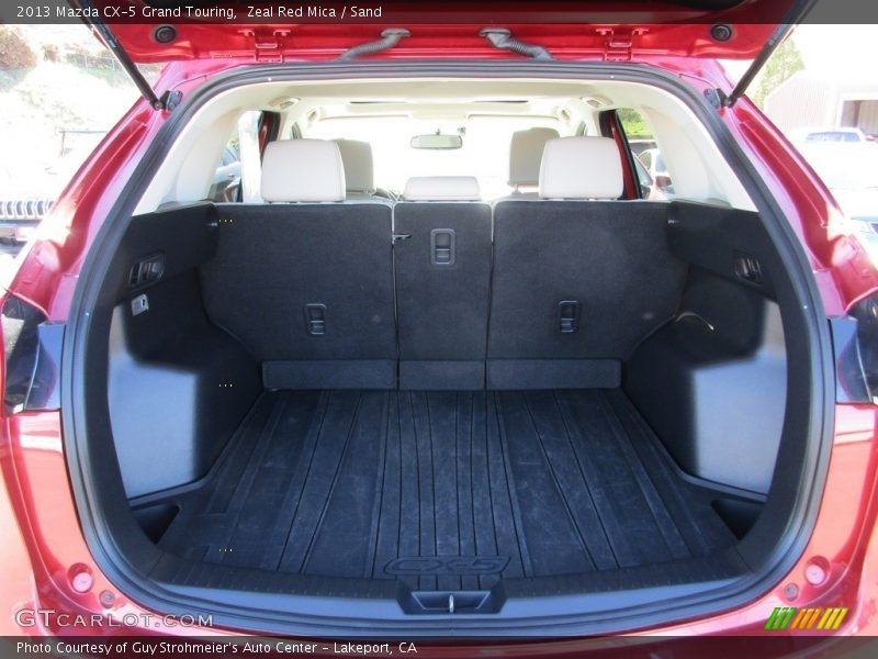 Zeal Red Mica / Sand 2013 Mazda CX-5 Grand Touring