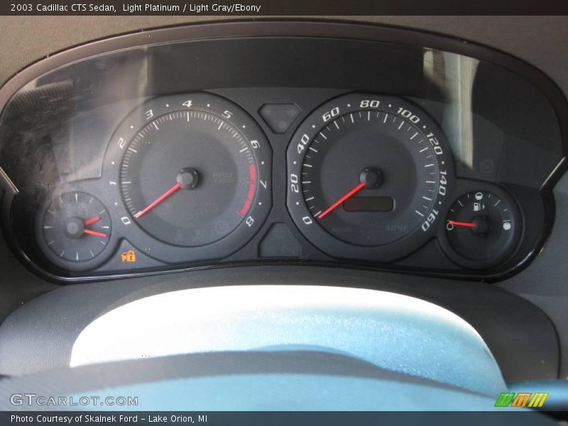 Light Platinum / Light Gray/Ebony 2003 Cadillac CTS Sedan