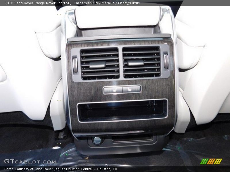 Carpathian Grey Metallic / Ebony/Cirrus 2016 Land Rover Range Rover Sport SE