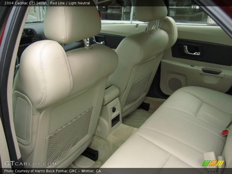 Red Line / Light Neutral 2004 Cadillac CTS Sedan