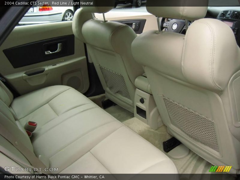 Red Line / Light Neutral 2004 Cadillac CTS Sedan
