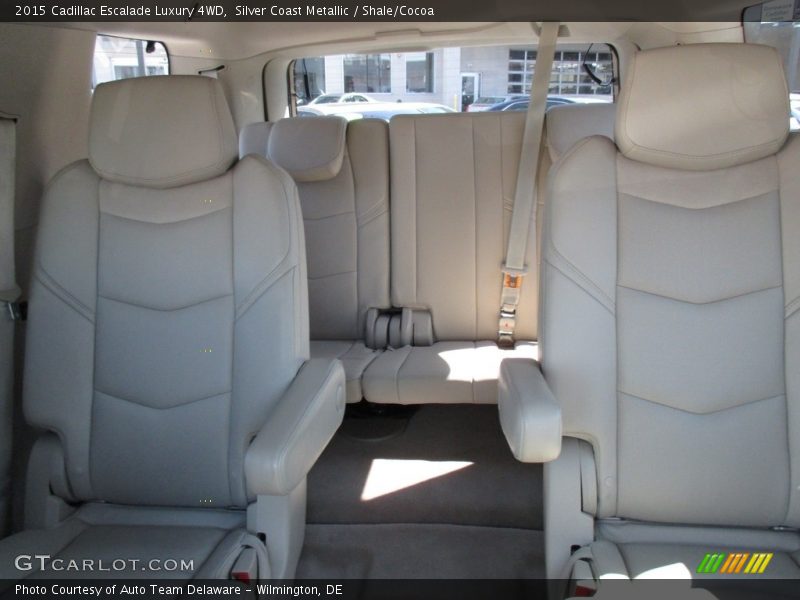 Silver Coast Metallic / Shale/Cocoa 2015 Cadillac Escalade Luxury 4WD