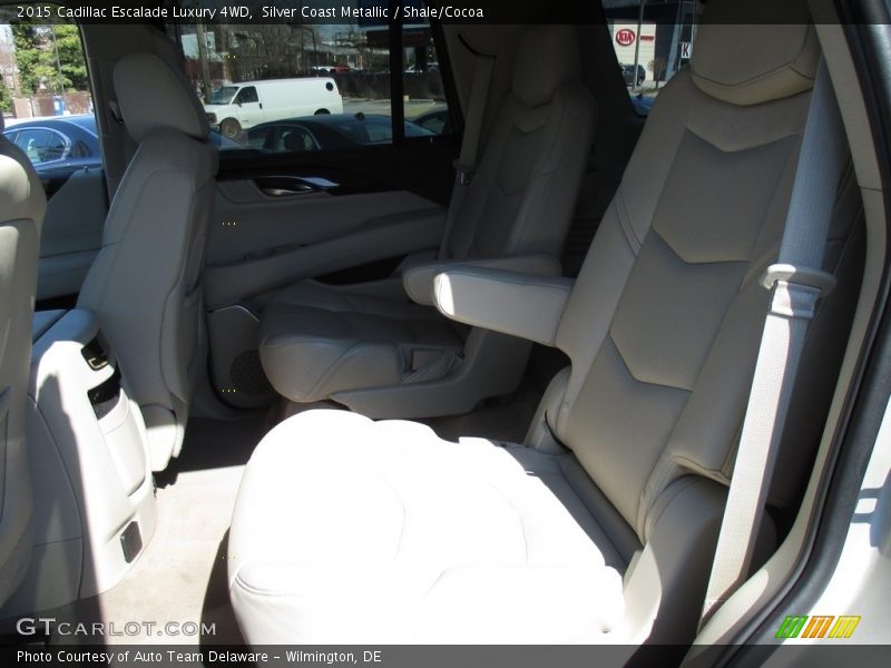 Silver Coast Metallic / Shale/Cocoa 2015 Cadillac Escalade Luxury 4WD