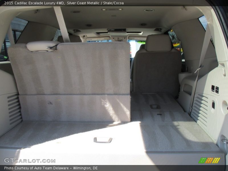 Silver Coast Metallic / Shale/Cocoa 2015 Cadillac Escalade Luxury 4WD