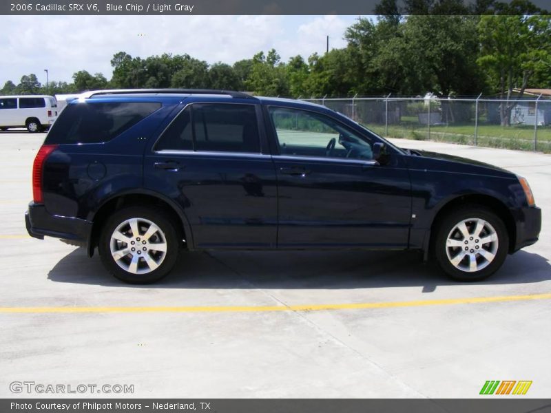 Blue Chip / Light Gray 2006 Cadillac SRX V6