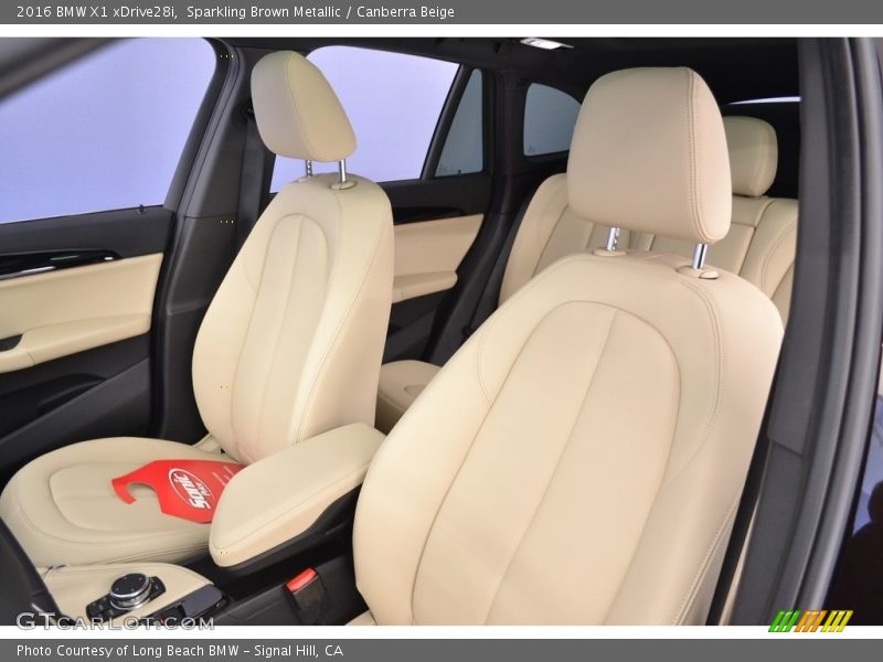 Sparkling Brown Metallic / Canberra Beige 2016 BMW X1 xDrive28i