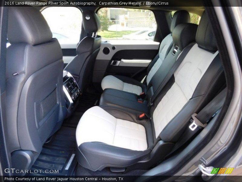 Carpathian Grey Metallic / Ebony/Cirrus 2016 Land Rover Range Rover Sport Autobiography