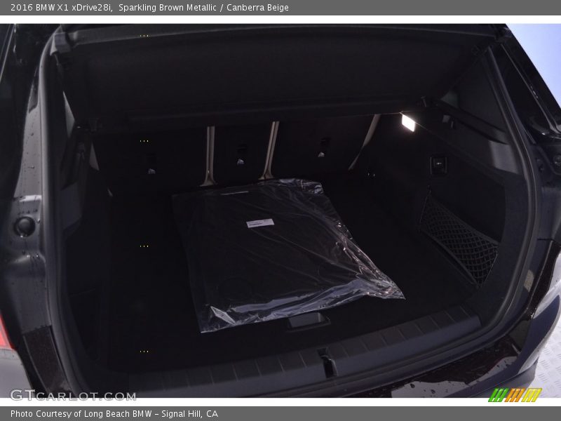 Sparkling Brown Metallic / Canberra Beige 2016 BMW X1 xDrive28i