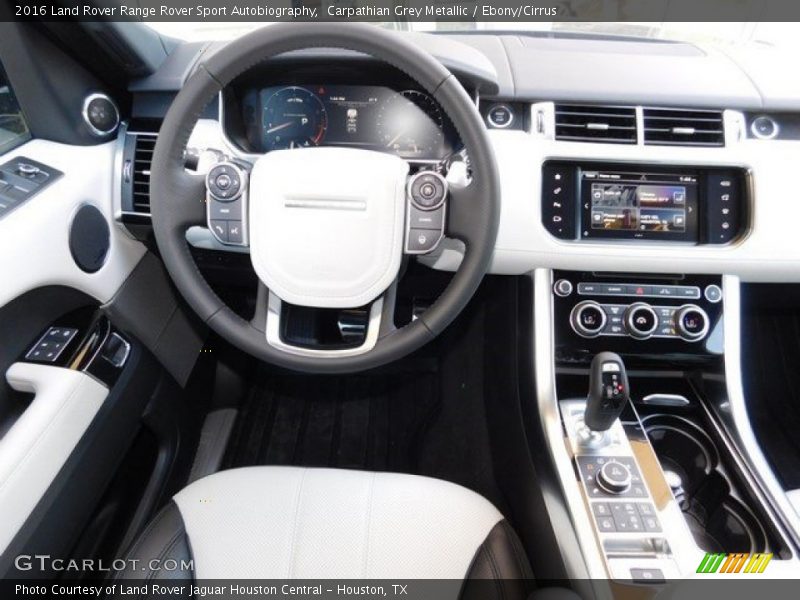 Carpathian Grey Metallic / Ebony/Cirrus 2016 Land Rover Range Rover Sport Autobiography