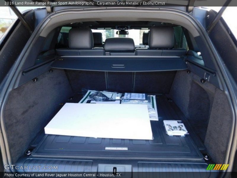 Carpathian Grey Metallic / Ebony/Cirrus 2016 Land Rover Range Rover Sport Autobiography
