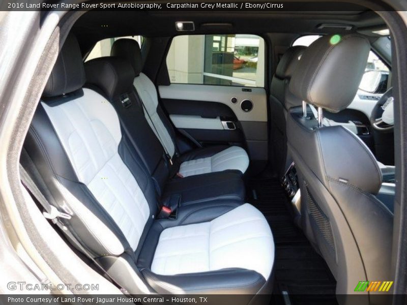 Carpathian Grey Metallic / Ebony/Cirrus 2016 Land Rover Range Rover Sport Autobiography