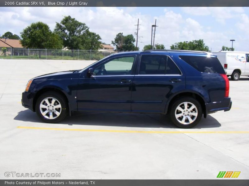 Blue Chip / Light Gray 2006 Cadillac SRX V6