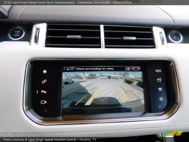 Carpathian Grey Metallic / Ebony/Cirrus 2016 Land Rover Range Rover Sport Autobiography