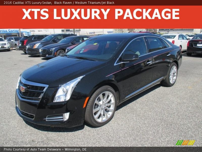 Black Raven / Medium Titanium/Jet Black 2016 Cadillac XTS Luxury Sedan