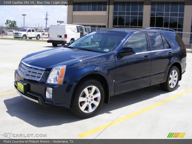 Blue Chip / Light Gray 2006 Cadillac SRX V6