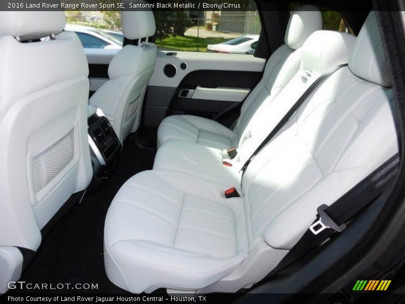 Santorini Black Metallic / Ebony/Cirrus 2016 Land Rover Range Rover Sport SE