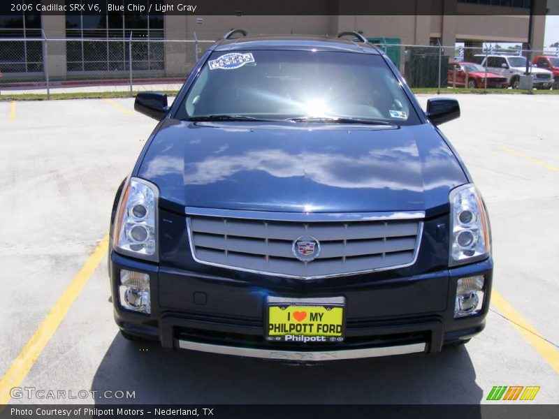 Blue Chip / Light Gray 2006 Cadillac SRX V6
