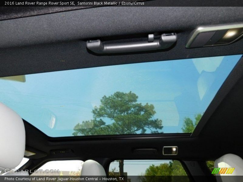 Santorini Black Metallic / Ebony/Cirrus 2016 Land Rover Range Rover Sport SE