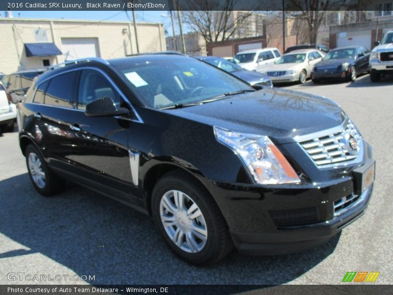 Black Raven / Ebony/Ebony 2016 Cadillac SRX Luxury