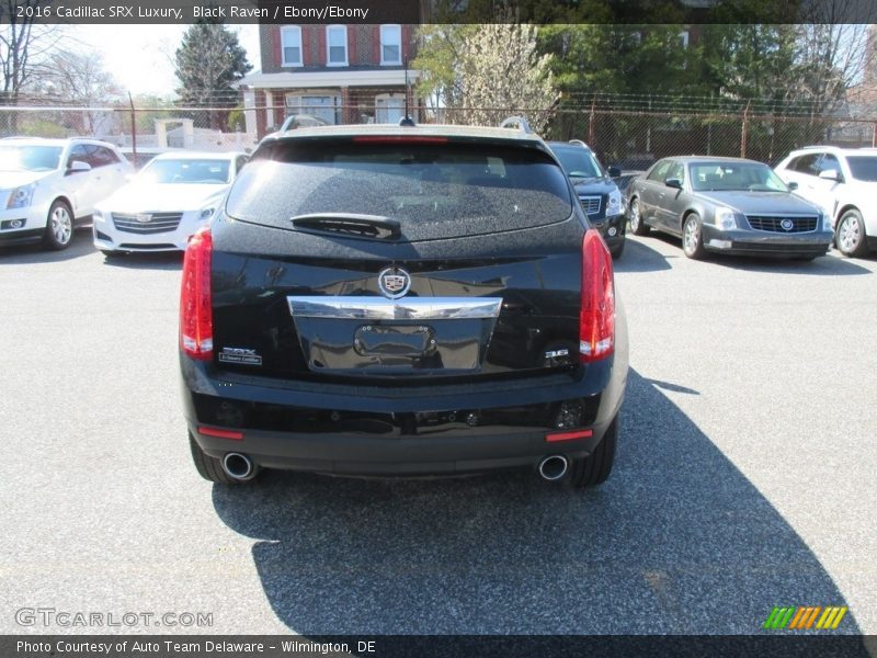 Black Raven / Ebony/Ebony 2016 Cadillac SRX Luxury