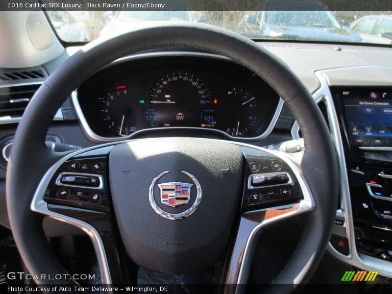 Black Raven / Ebony/Ebony 2016 Cadillac SRX Luxury