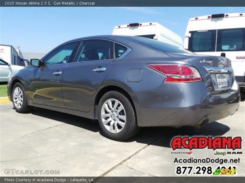 Gun Metallic / Charcoal 2015 Nissan Altima 2.5 S