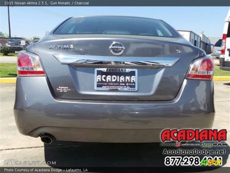 Gun Metallic / Charcoal 2015 Nissan Altima 2.5 S