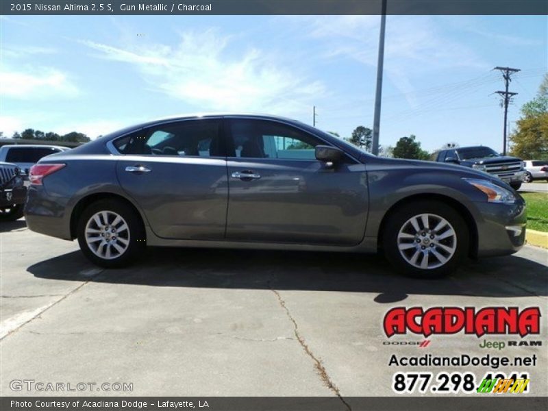 Gun Metallic / Charcoal 2015 Nissan Altima 2.5 S