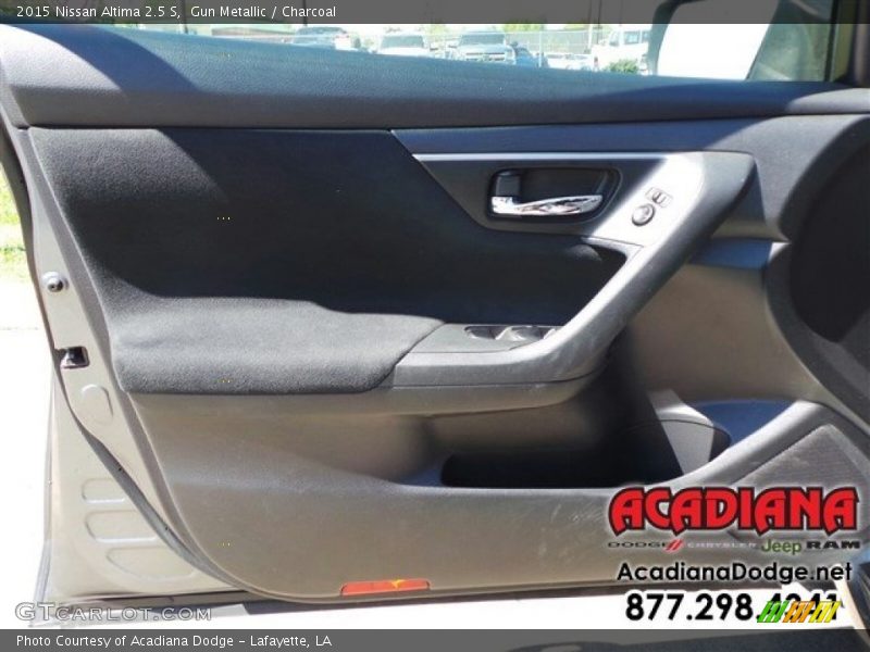 Gun Metallic / Charcoal 2015 Nissan Altima 2.5 S