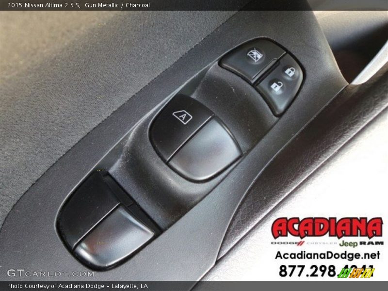 Gun Metallic / Charcoal 2015 Nissan Altima 2.5 S