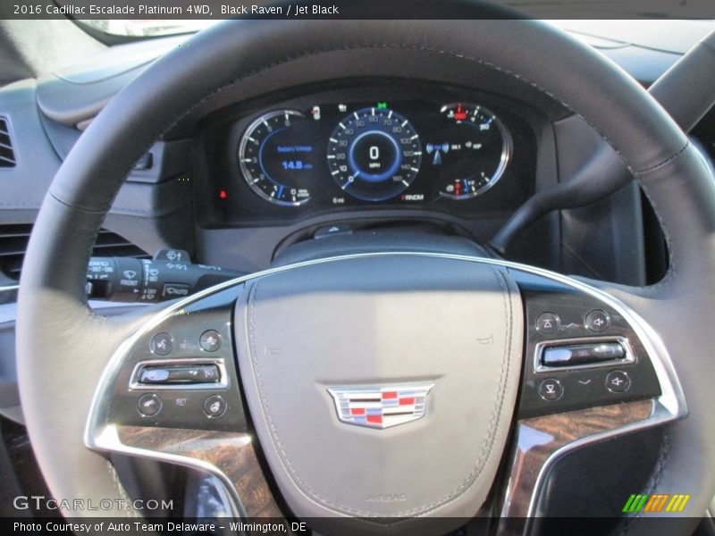 Black Raven / Jet Black 2016 Cadillac Escalade Platinum 4WD