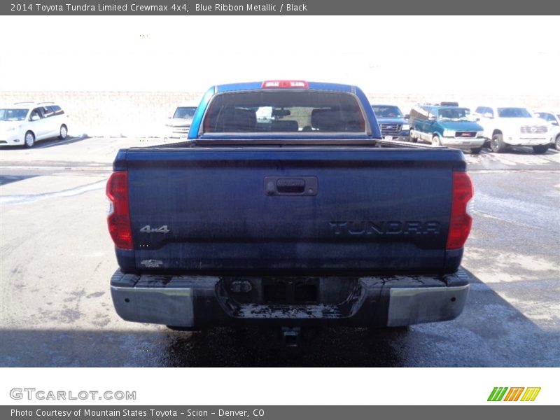Blue Ribbon Metallic / Black 2014 Toyota Tundra Limited Crewmax 4x4