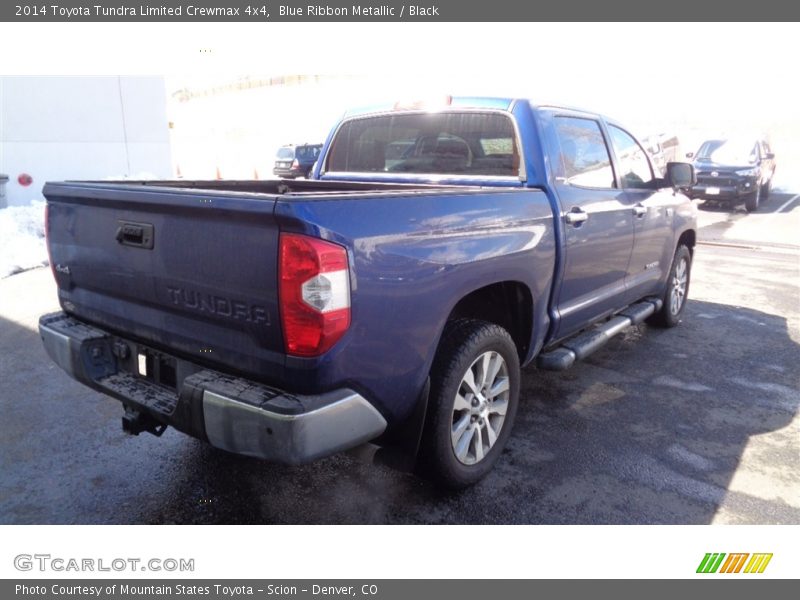Blue Ribbon Metallic / Black 2014 Toyota Tundra Limited Crewmax 4x4