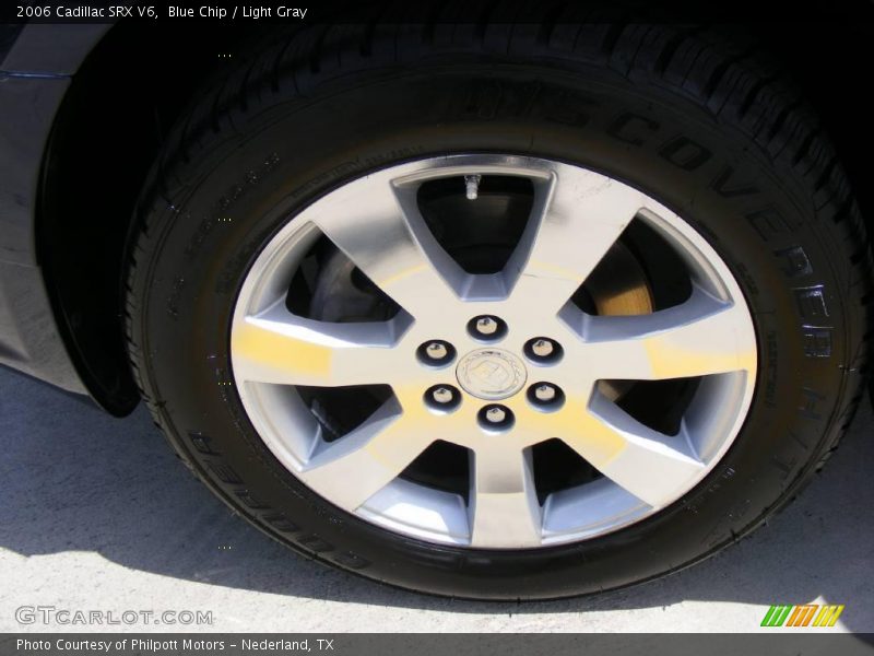 Blue Chip / Light Gray 2006 Cadillac SRX V6