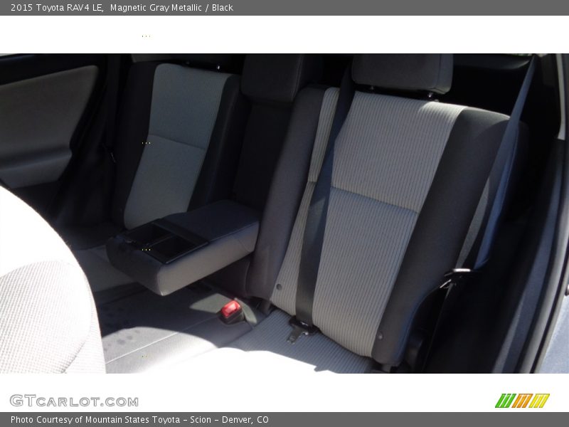 Magnetic Gray Metallic / Black 2015 Toyota RAV4 LE