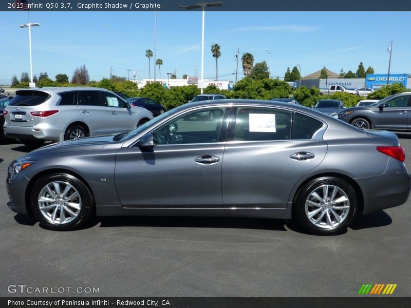 Graphite Shadow / Graphite 2015 Infiniti Q50 3.7