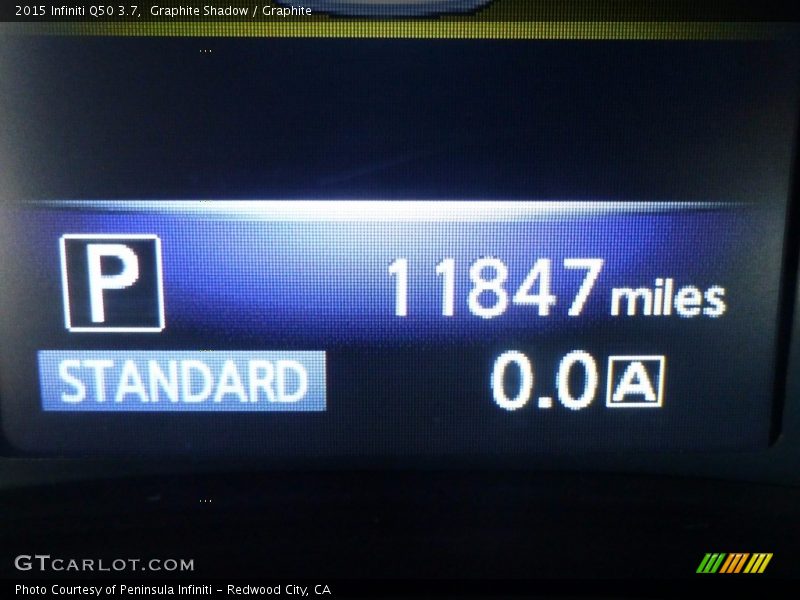 Graphite Shadow / Graphite 2015 Infiniti Q50 3.7