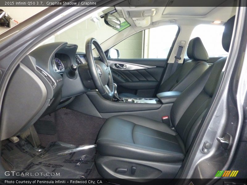 Graphite Shadow / Graphite 2015 Infiniti Q50 3.7