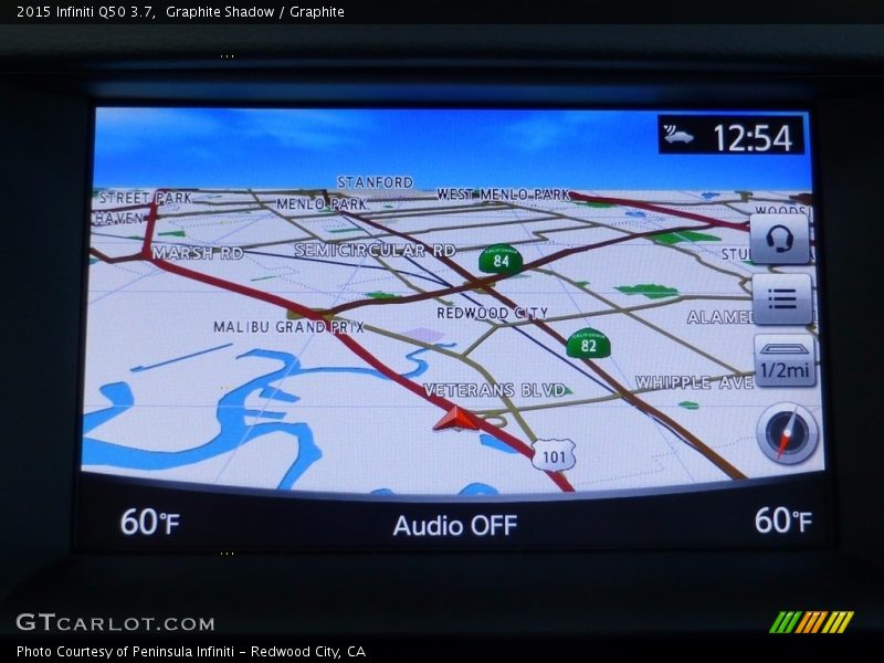 Graphite Shadow / Graphite 2015 Infiniti Q50 3.7