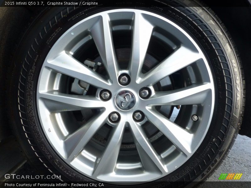 Graphite Shadow / Graphite 2015 Infiniti Q50 3.7