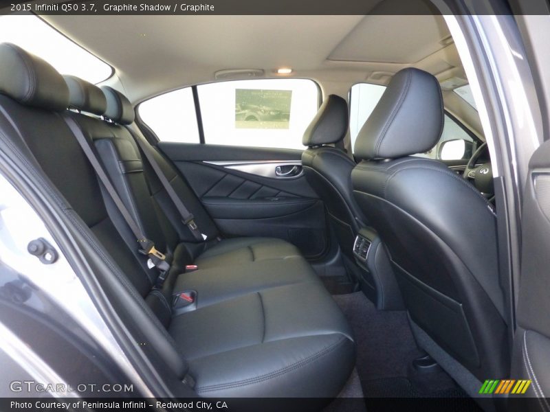 Graphite Shadow / Graphite 2015 Infiniti Q50 3.7