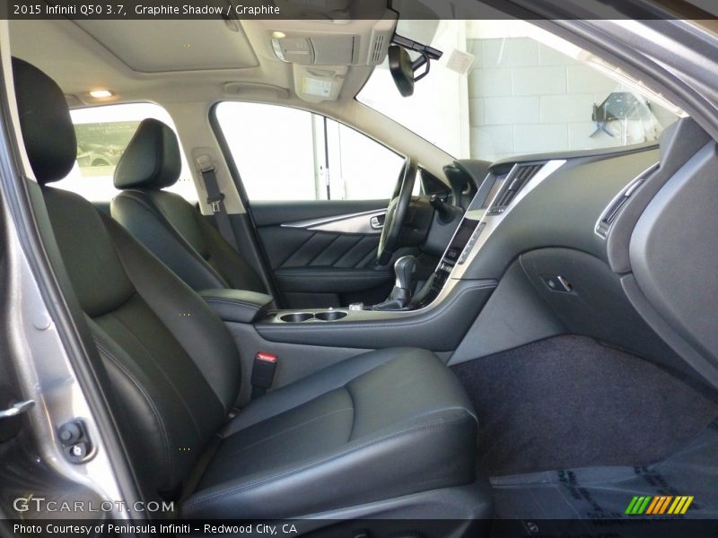 Graphite Shadow / Graphite 2015 Infiniti Q50 3.7