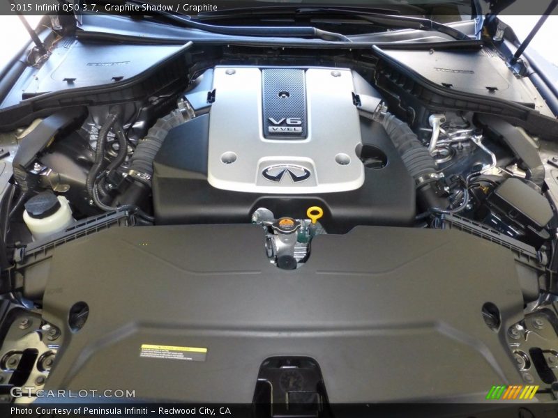 Graphite Shadow / Graphite 2015 Infiniti Q50 3.7