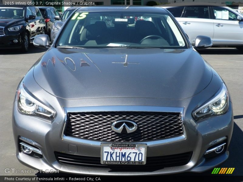 Graphite Shadow / Graphite 2015 Infiniti Q50 3.7