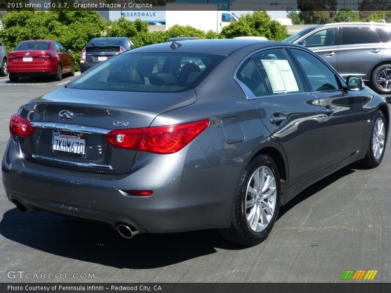 Graphite Shadow / Graphite 2015 Infiniti Q50 3.7