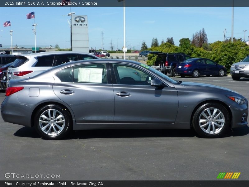 Graphite Shadow / Graphite 2015 Infiniti Q50 3.7