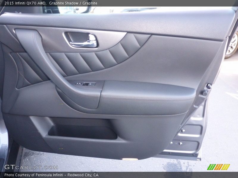 Graphite Shadow / Graphite 2015 Infiniti QX70 AWD