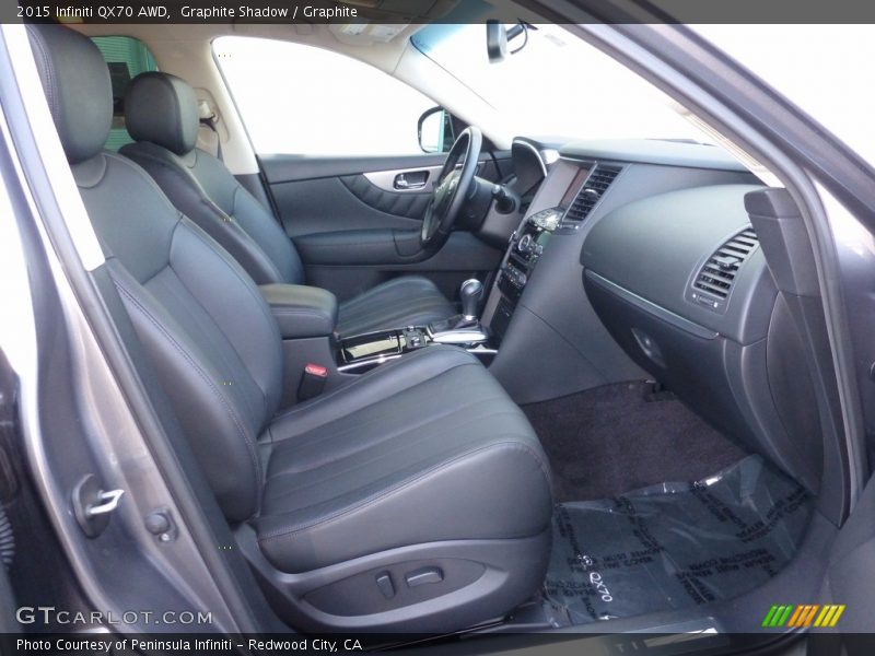 Graphite Shadow / Graphite 2015 Infiniti QX70 AWD