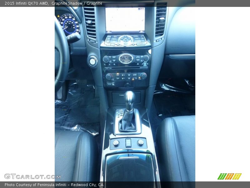 Graphite Shadow / Graphite 2015 Infiniti QX70 AWD