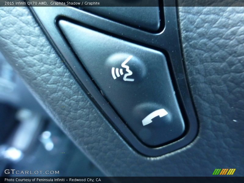 Graphite Shadow / Graphite 2015 Infiniti QX70 AWD